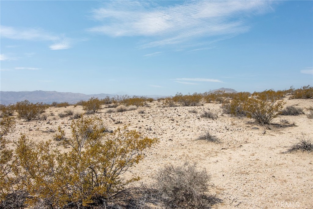 2549 Delaware Avenue Joshua Tree, CA 92252 - Photo 16 of 18 an aerial view of mountain with trees around