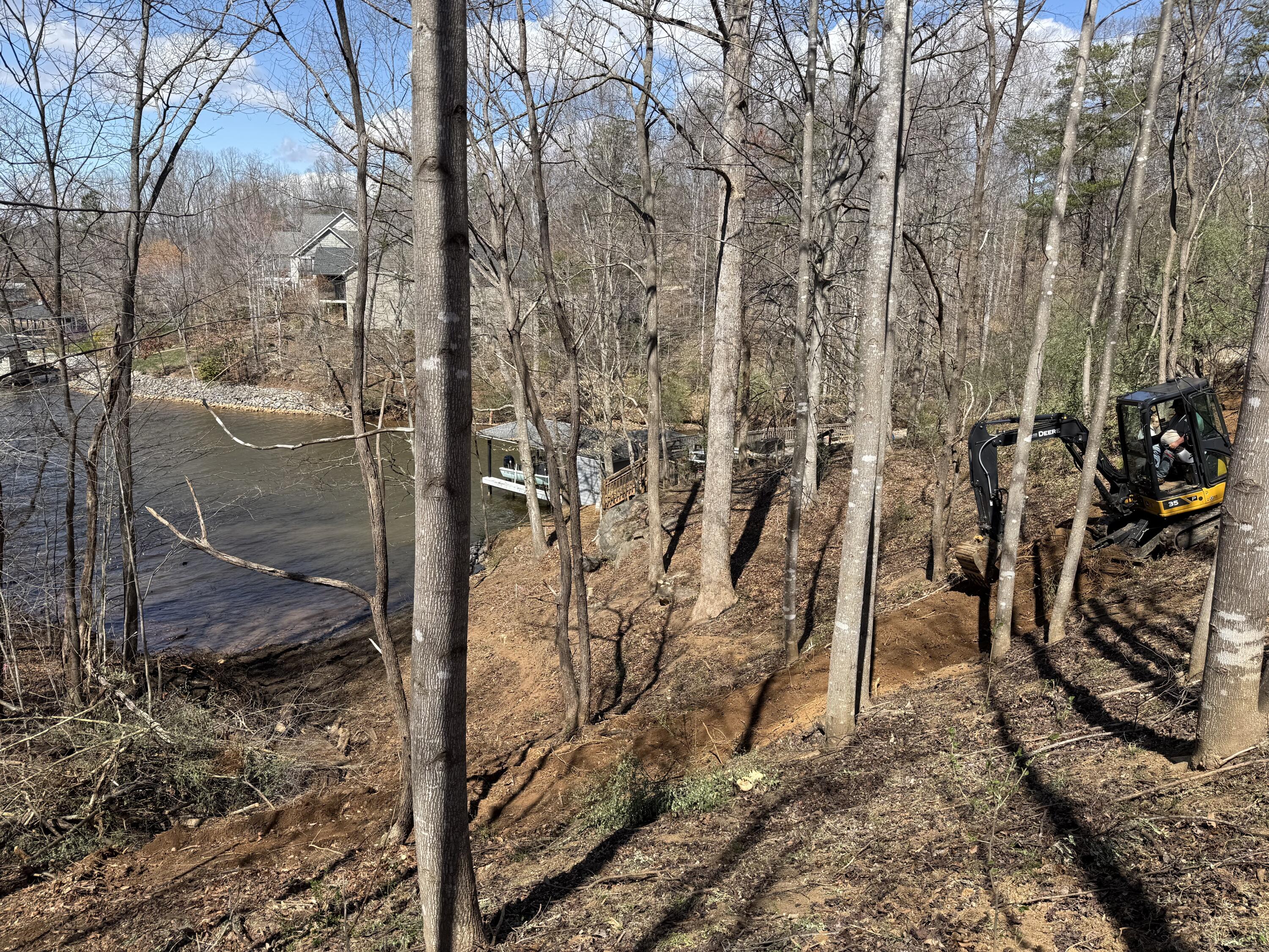 Lot 13 Minnow Lane Goodview, VA 24095 - Photo 6 of 12 a view of a pathway with a yard
