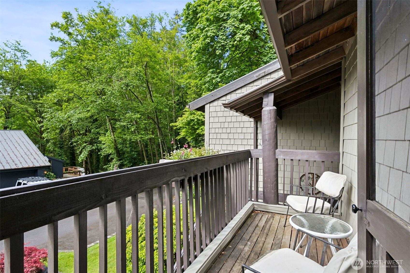 5019 East Mercer Way Mercer Island, WA 98040 - Photo 13 of 31 a view of balcony with furniture