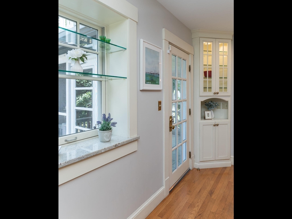 48 Hillcrest Avenue Longmeadow, MA 01106 - Photo 12 of 42 hallway with wooden floor and door