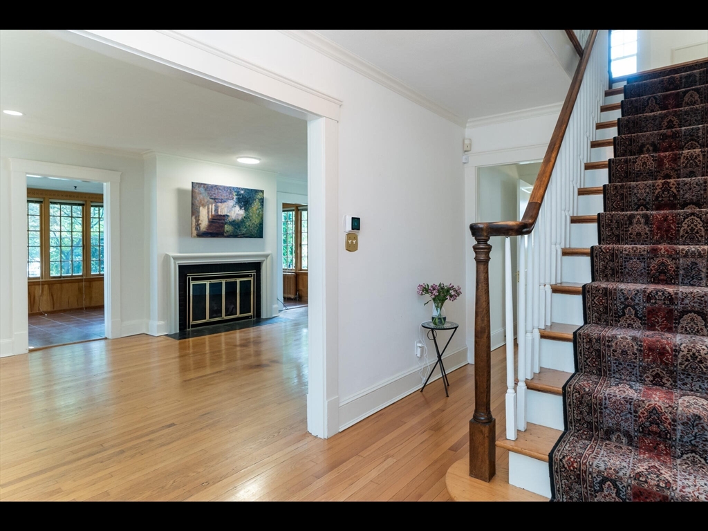 48 Hillcrest Avenue Longmeadow, MA 01106 - Photo 5 of 42 a view of a livingroom with furniture entryway and wooden floor