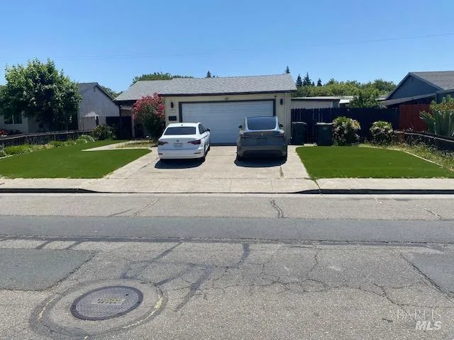 a car parked on the side of the road