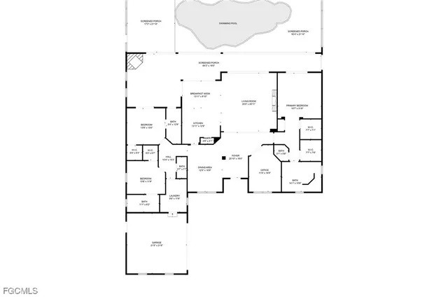 a picture of floor plan