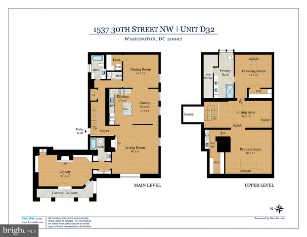 $2,999,000 | 1537 30th Street Northwest, Unit D32, Washington, DC 20007