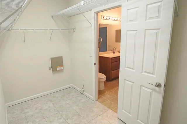 a view of a bathroom with a sink
