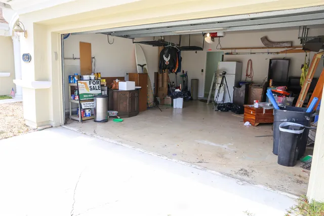 a view of a storage room with a lot of stuff