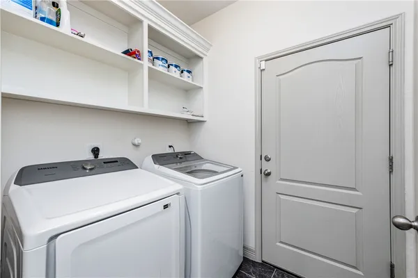 a view of swimming pool with an outdoor space