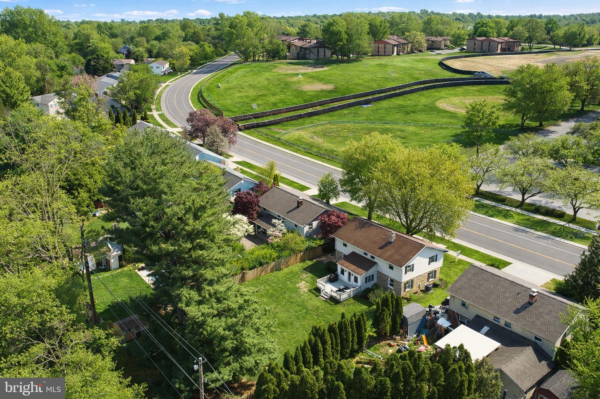 264 East Padonia Road Cockeysville, MD 21030 - Photo 7 of 53 an aerial view of residential houses with outdoor space and street view