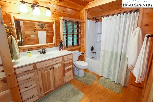 a backyard of a house