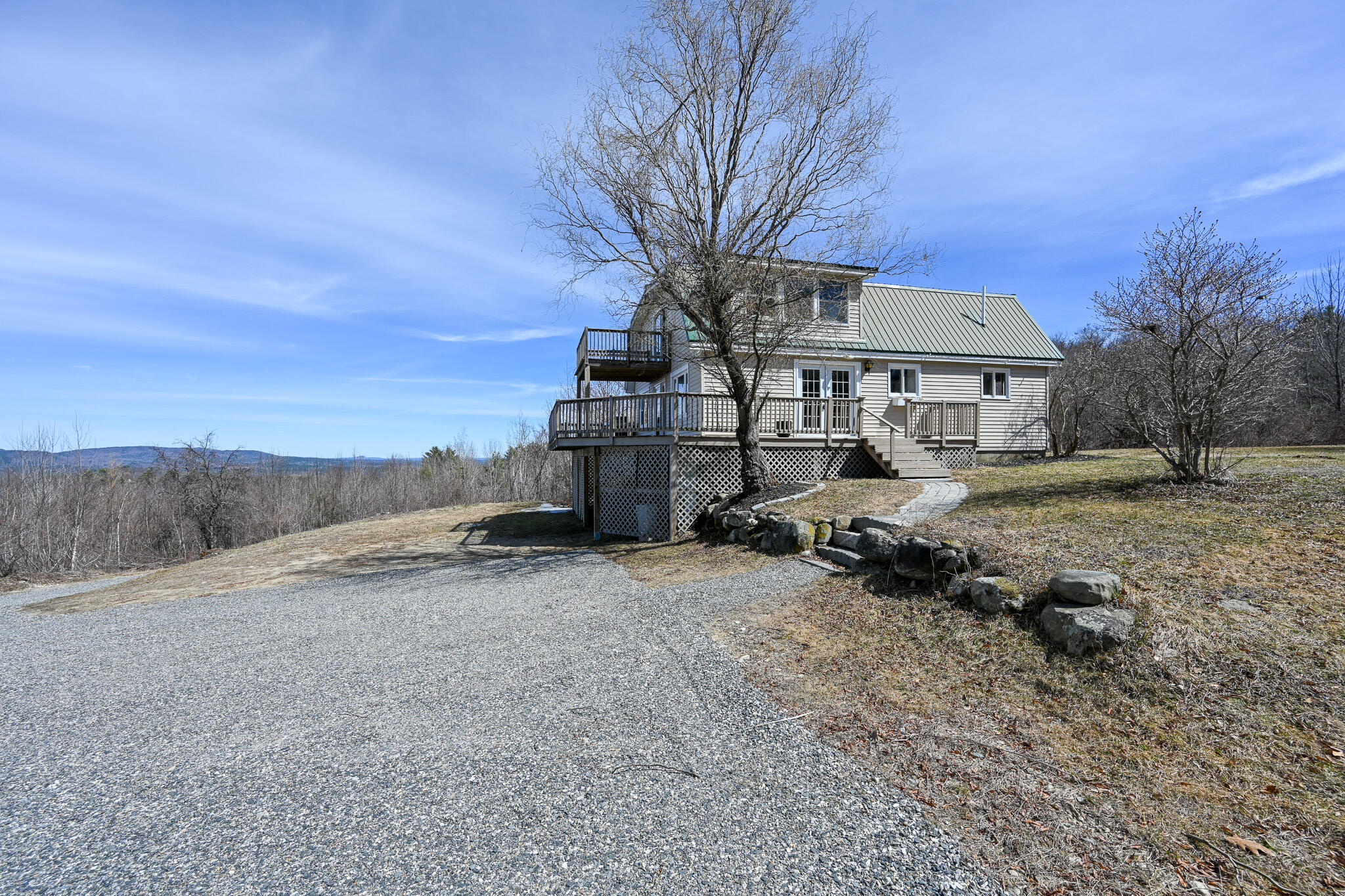 14 Hunter Drive Cornish, ME 04020 - Photo 39 of 49 Large driveway