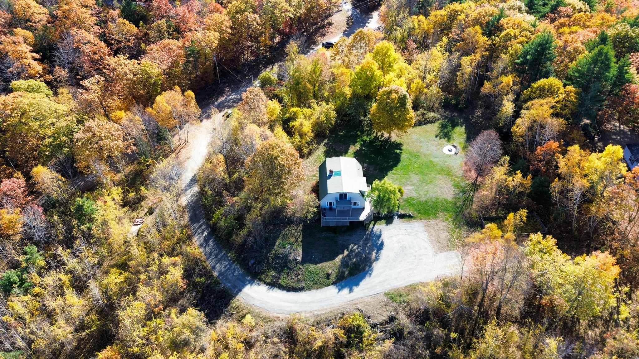 14 Hunter Drive Cornish, ME 04020 - Photo 44 of 49 Aerial View