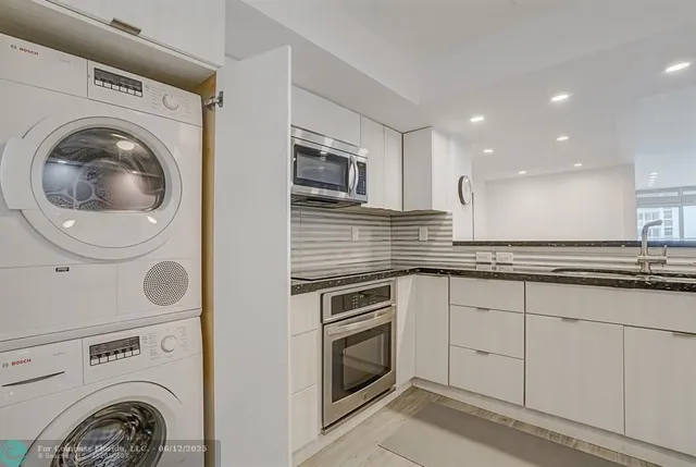 a view of a tall building