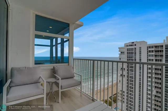 a bird view of a multi story building