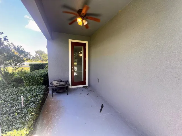 a view of an outdoor space with a lake view
