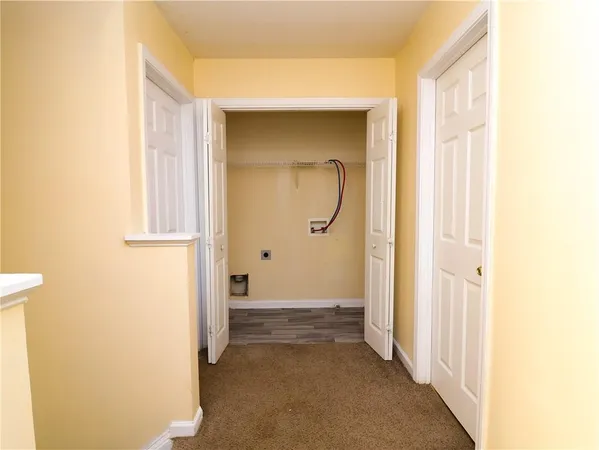 a view of a bathroom with a glass door