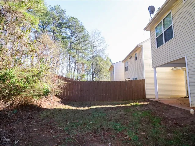 a view of outdoor space and yard