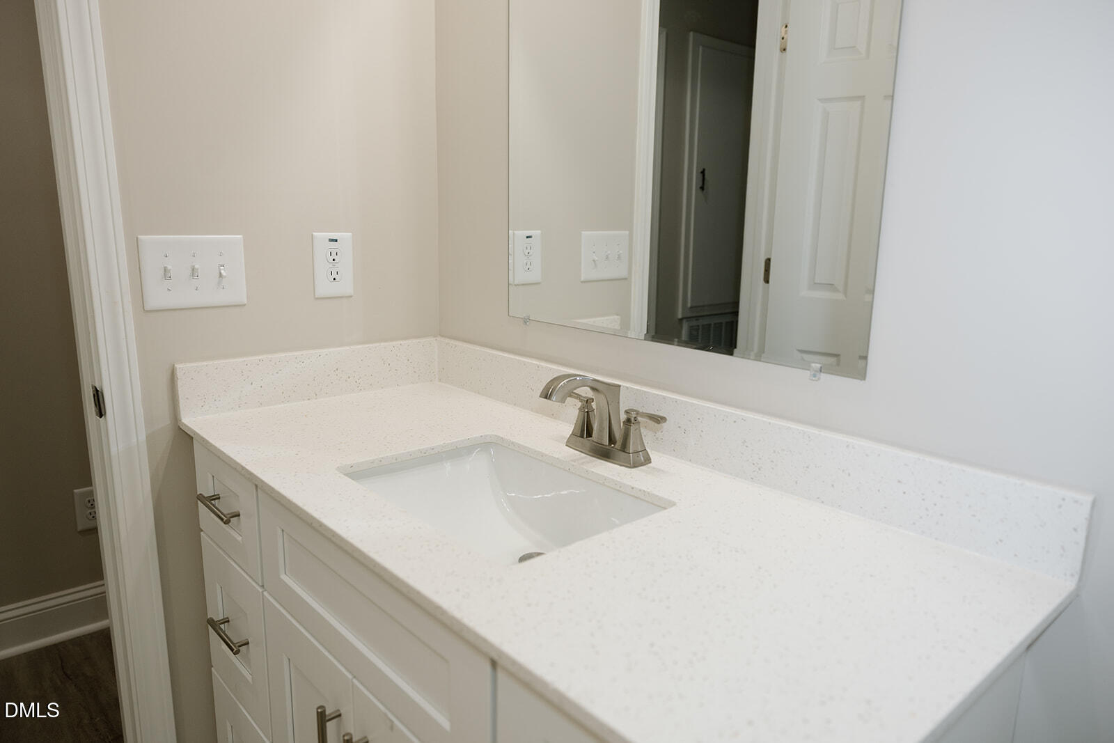 291 Knight Road Broadway, NC 27505 - Photo 10 of 18 a bathroom with a sink and a mirror