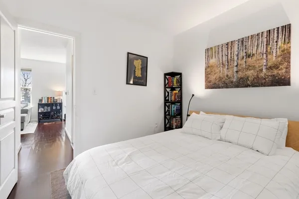 a living room with a couch and a flat screen tv