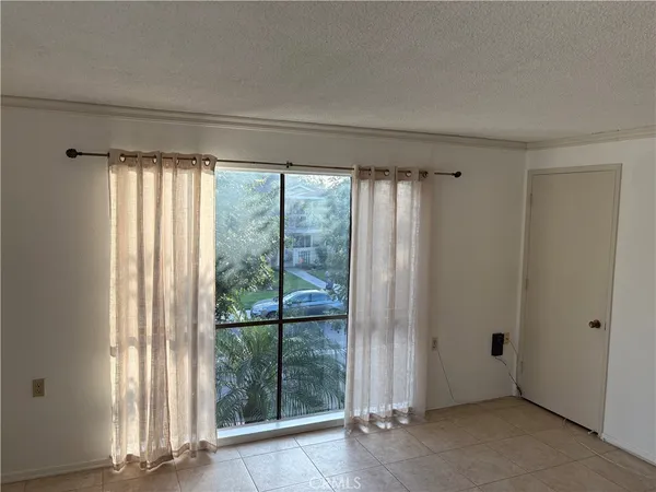 a view of a room with window