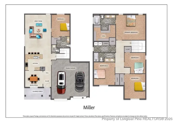 a picture of a living room with a baby crib