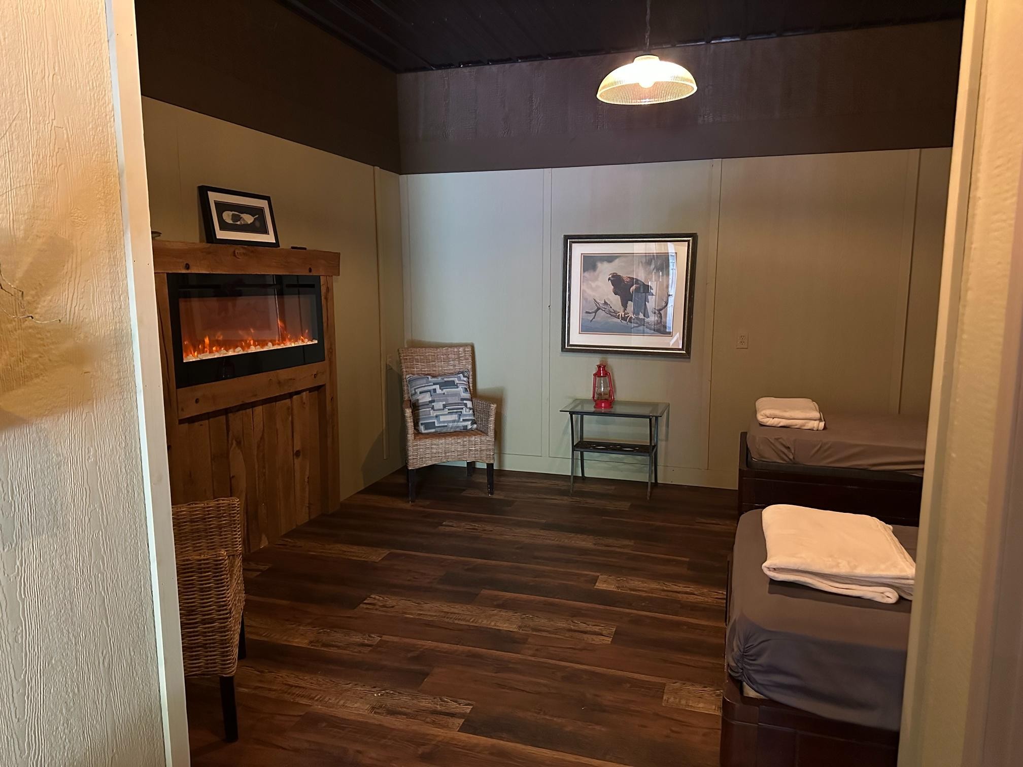900 Olde Tennessee Trail Springville, TN 38256 - Photo 27 of 36 a view of a hallway to a livingroom with furniture and wooden floor
