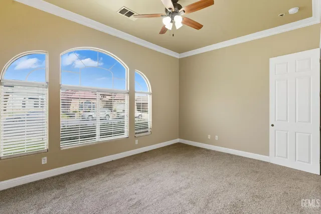 a view of an entryway with a garden