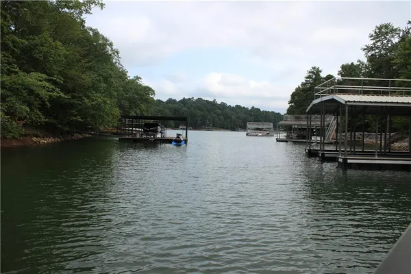 a view of house with ocean view