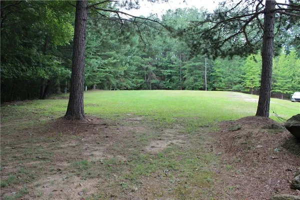 a view of outdoor space and yard