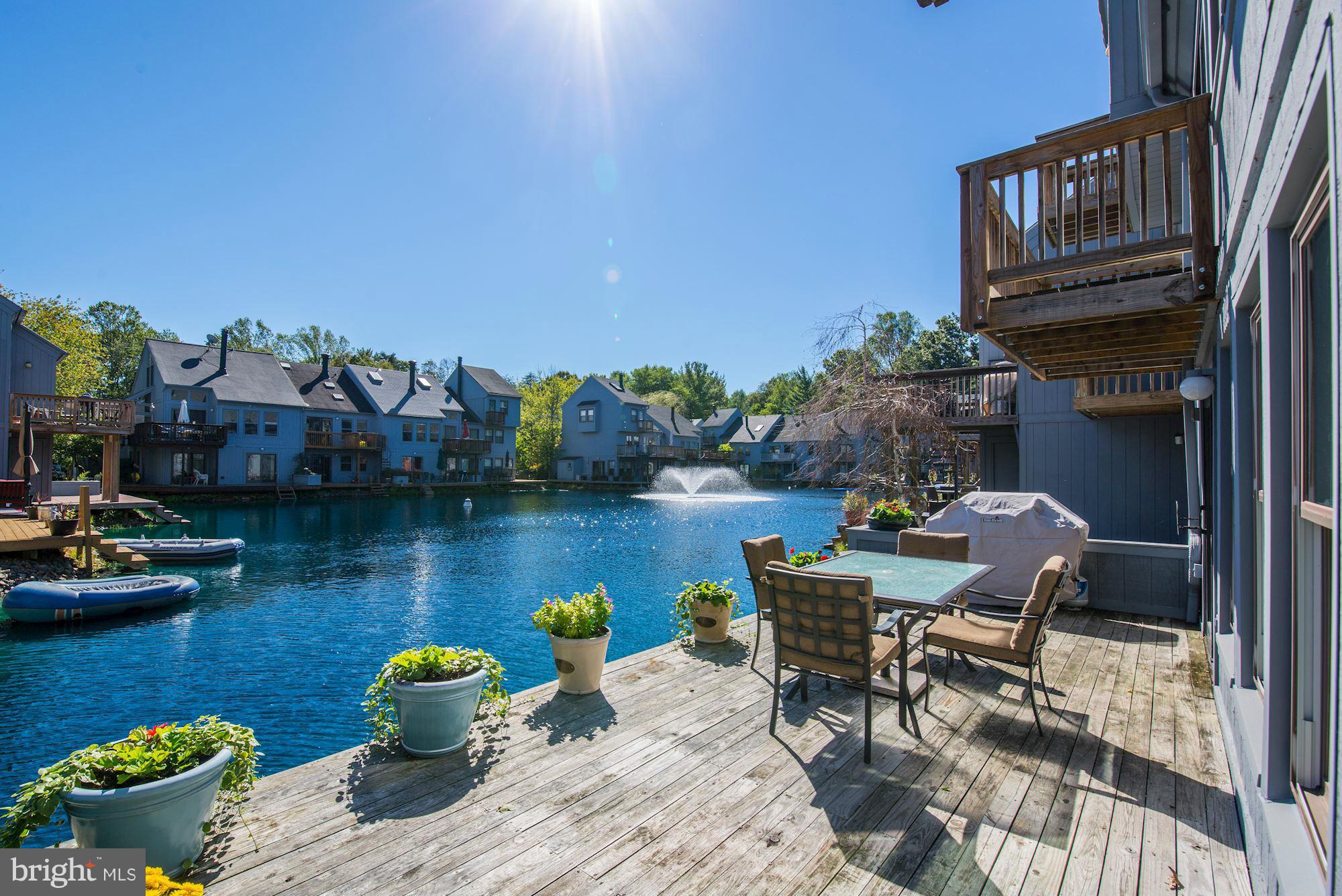 11141 Timberhead Court Reston, VA 20191 - Photo 2 of 30 View of pond from main level deck