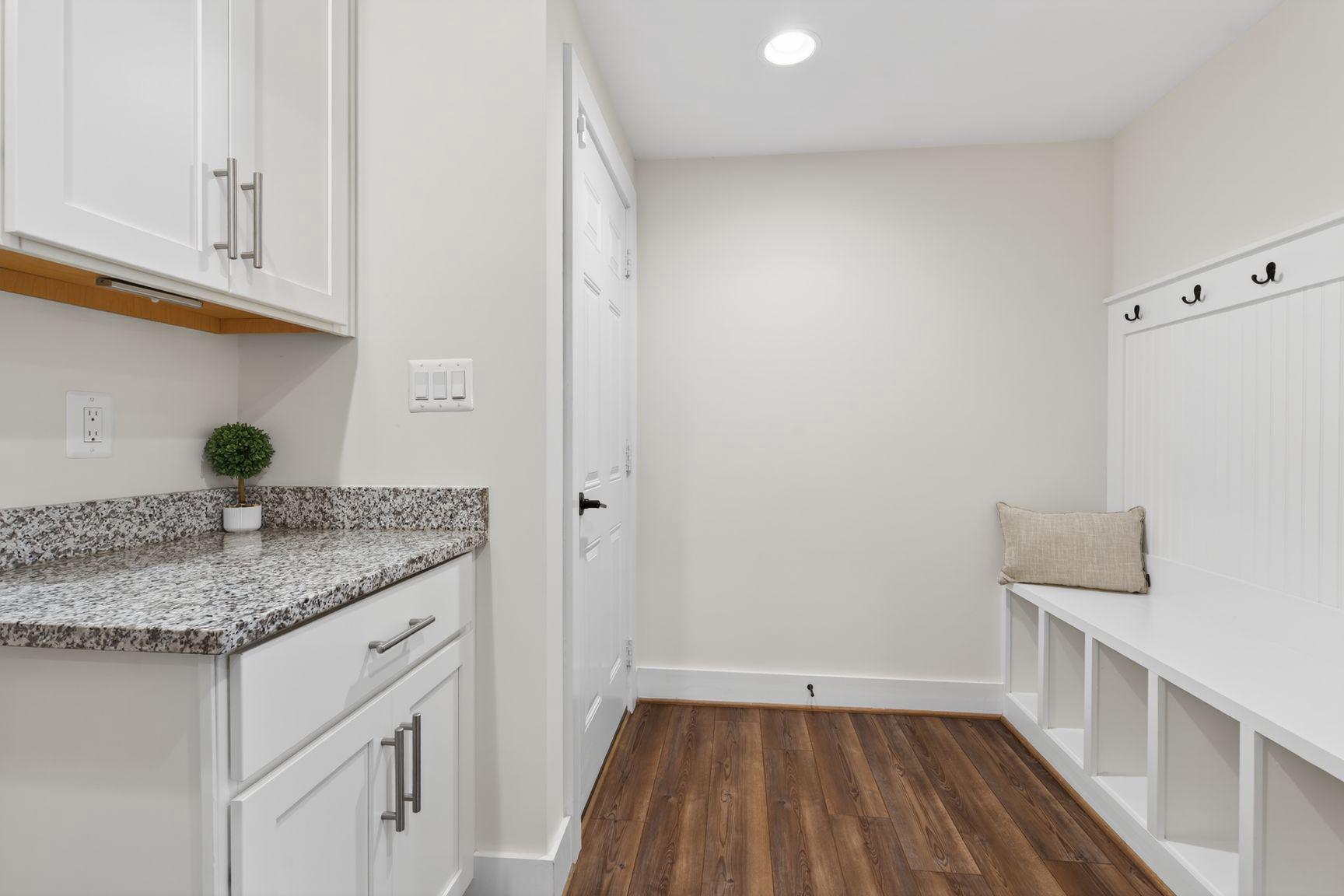 6213 Mcconnell Lane Springfield, VA 22152 - Photo 15 of 39 a kitchen with a sink and cabinets