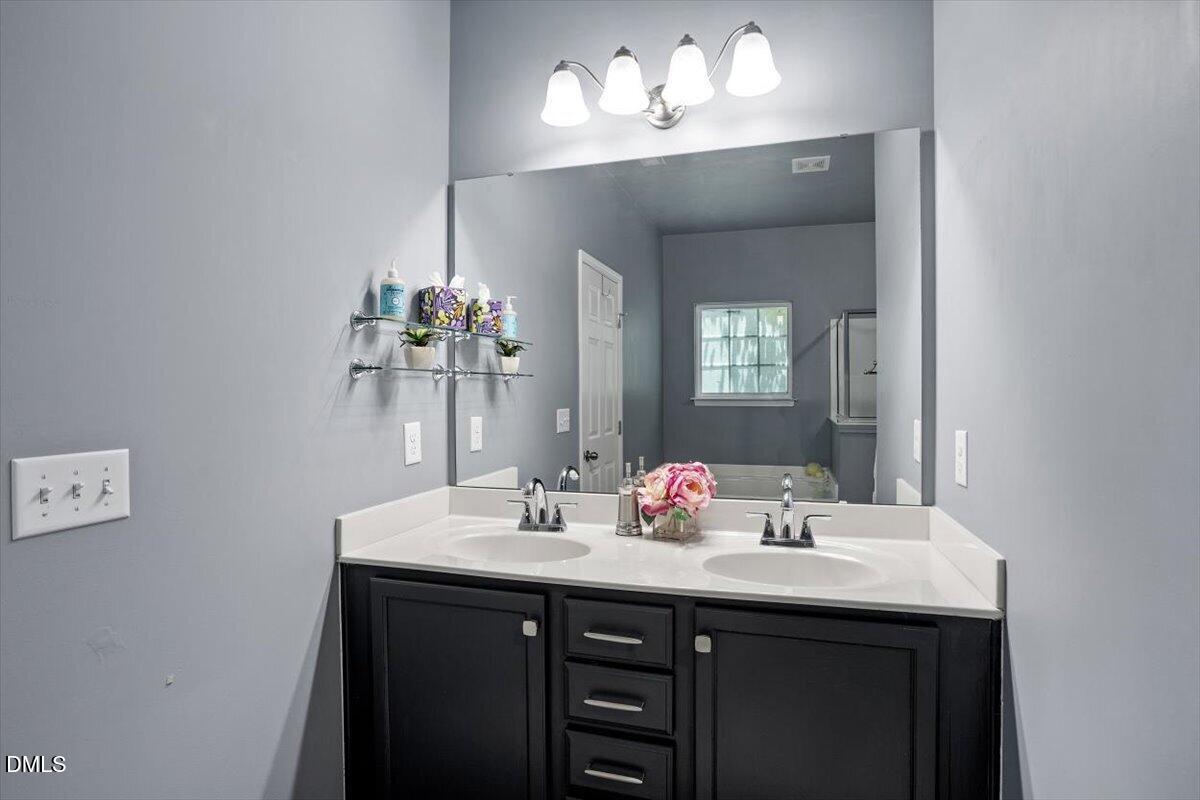 115 Hidden Fox Path Garner, NC 27529 - Photo 10 of 20 Double sink vanity
