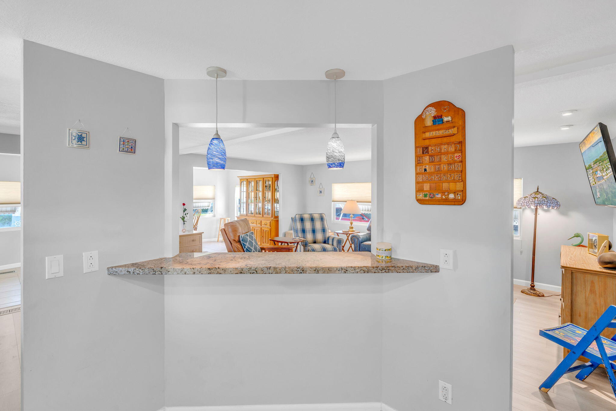 902 South Ruby Drive Key Largo, FL 33037 - Photo 37 of 44 a kitchen with stainless steel appliances granite countertop a sink and a refrigerator