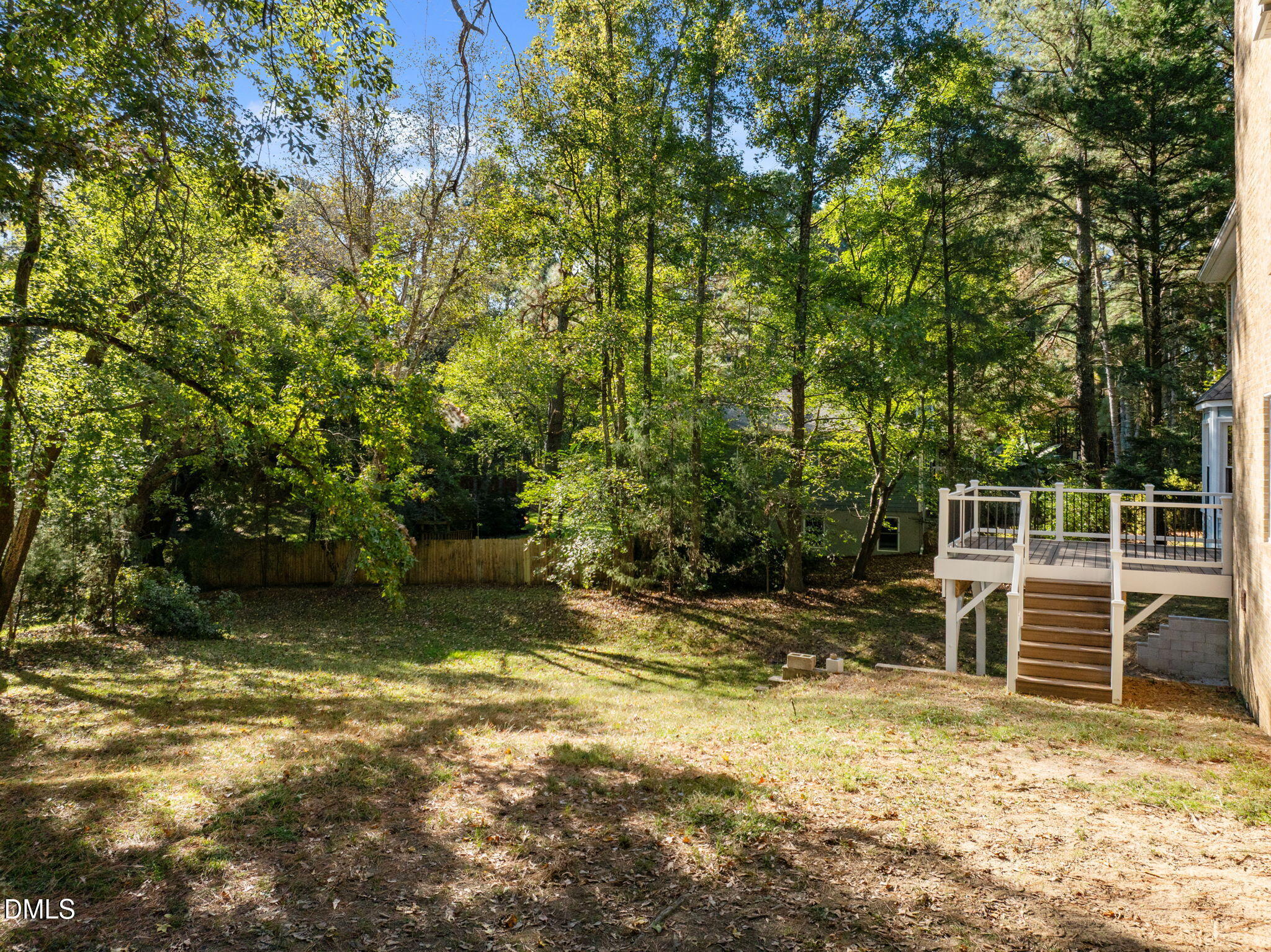 729 Wimberly Road Apex, NC 27523 - Photo 44 of 61 a view of a backyard