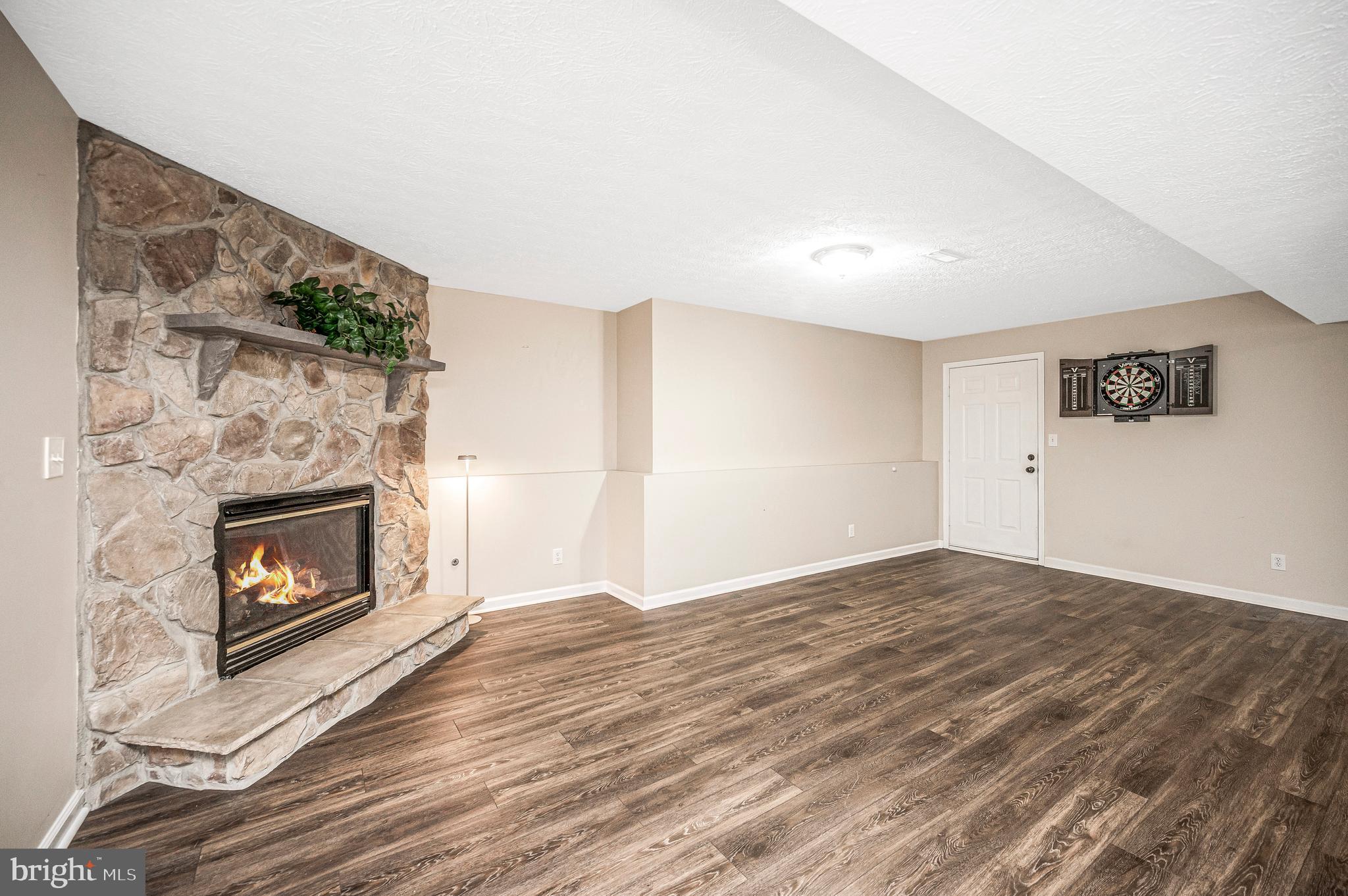 305 Birdie Road Locust Grove, VA 22508 - Photo 50 of 64 family room fireplace, door to garage