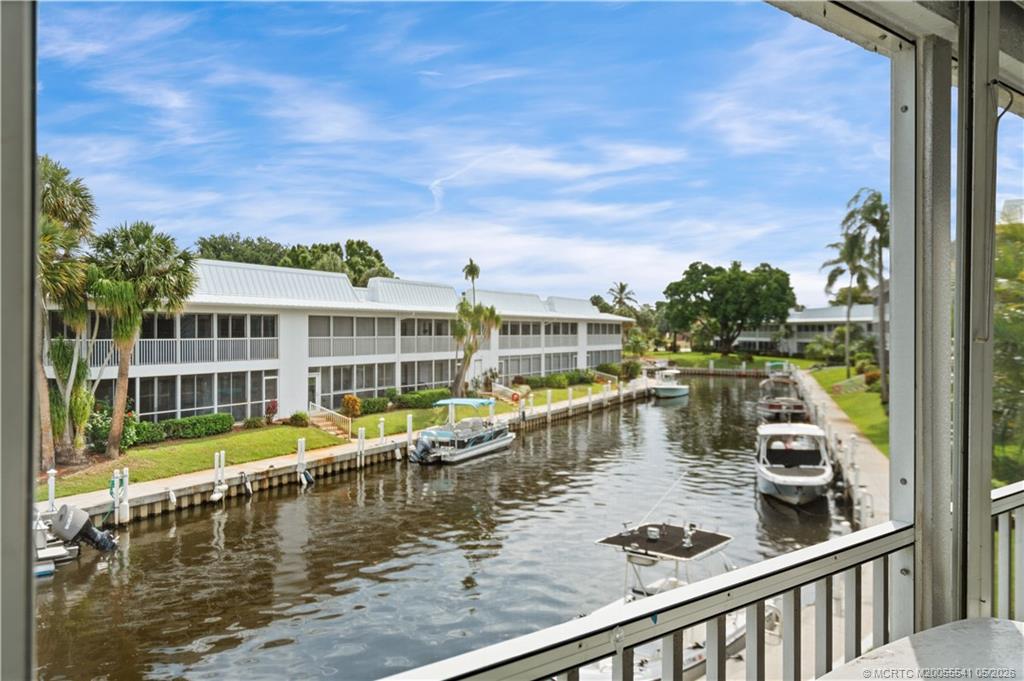 1866 Southwest Palm City Road, Unit 204 Stuart, FL 34994 - Photo 9 of 38 a view of boat floating on water