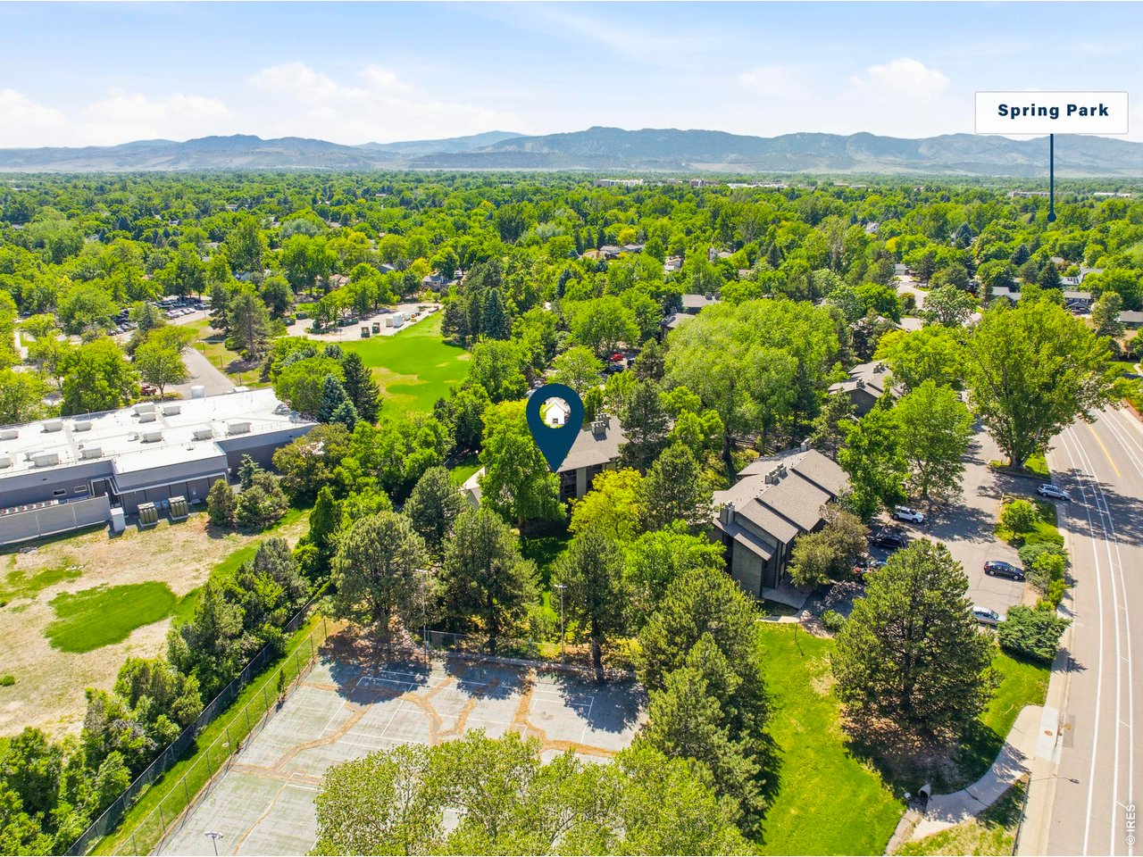 925 Columbia Road, Unit 824 Fort Collins, CO 80525 - Photo 22 of 36 Tennis Courts & Walking Paths