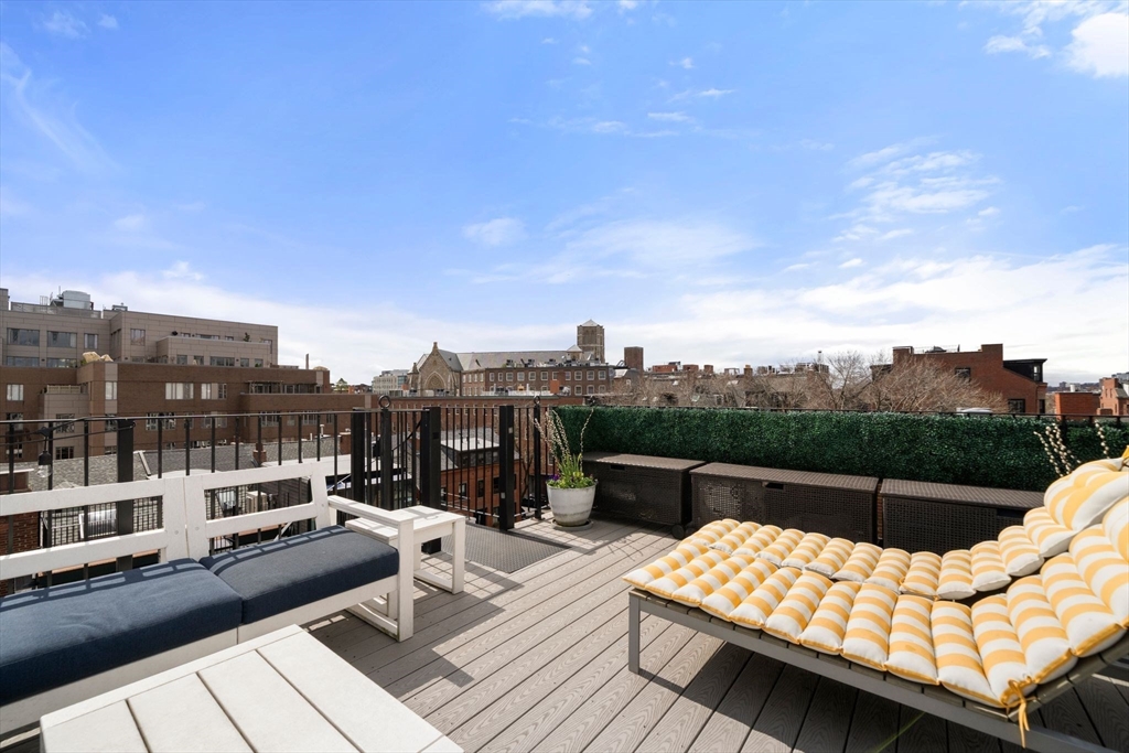 290 Shawmut Avenue, Unit 4 Boston, MA 02118 - Photo 24 of 28 a view of roof deck with patio