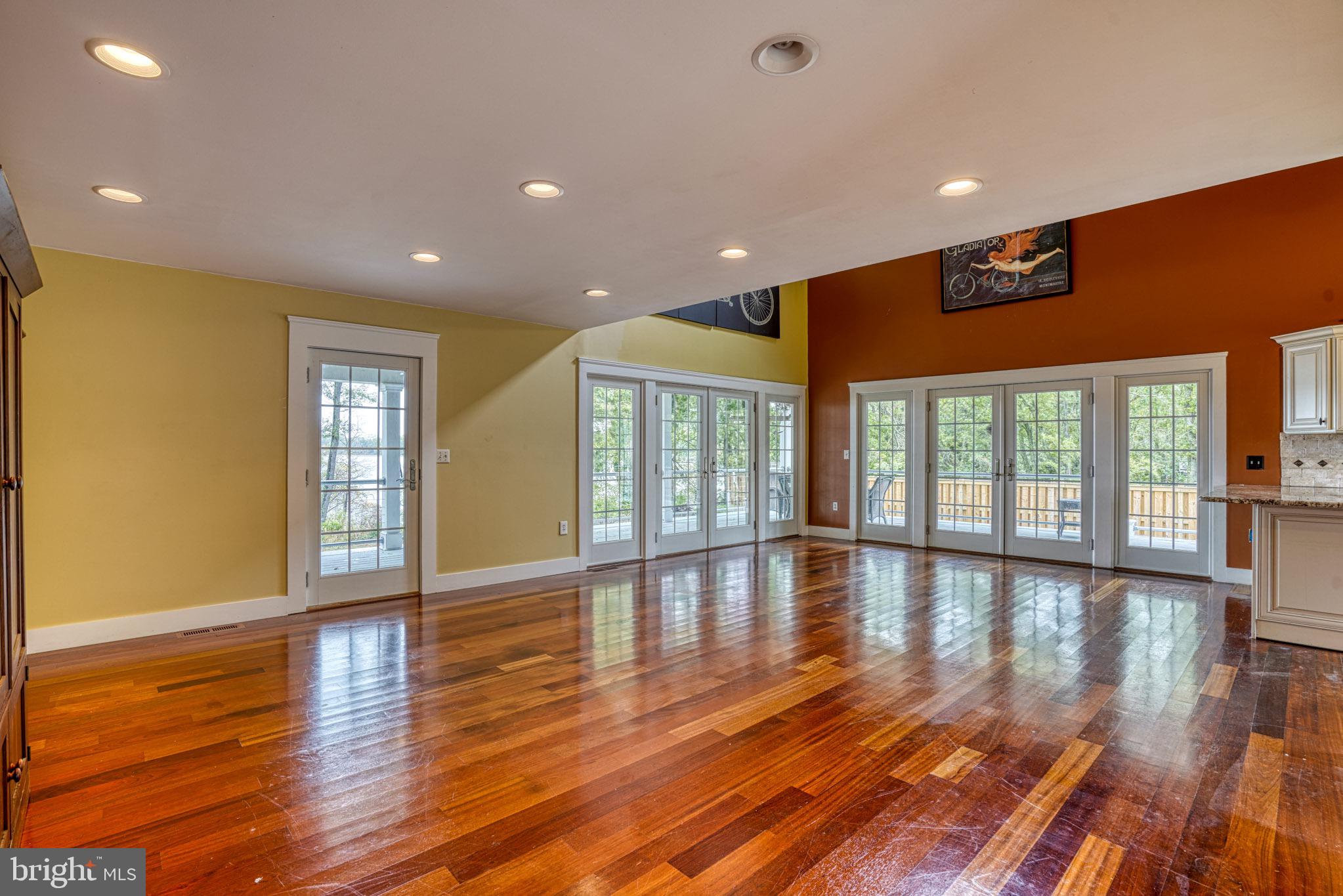 492 Pear Tree Point Road Chestertown, MD 21620 - Photo 21 of 73 Great room with cherry hardwood floors