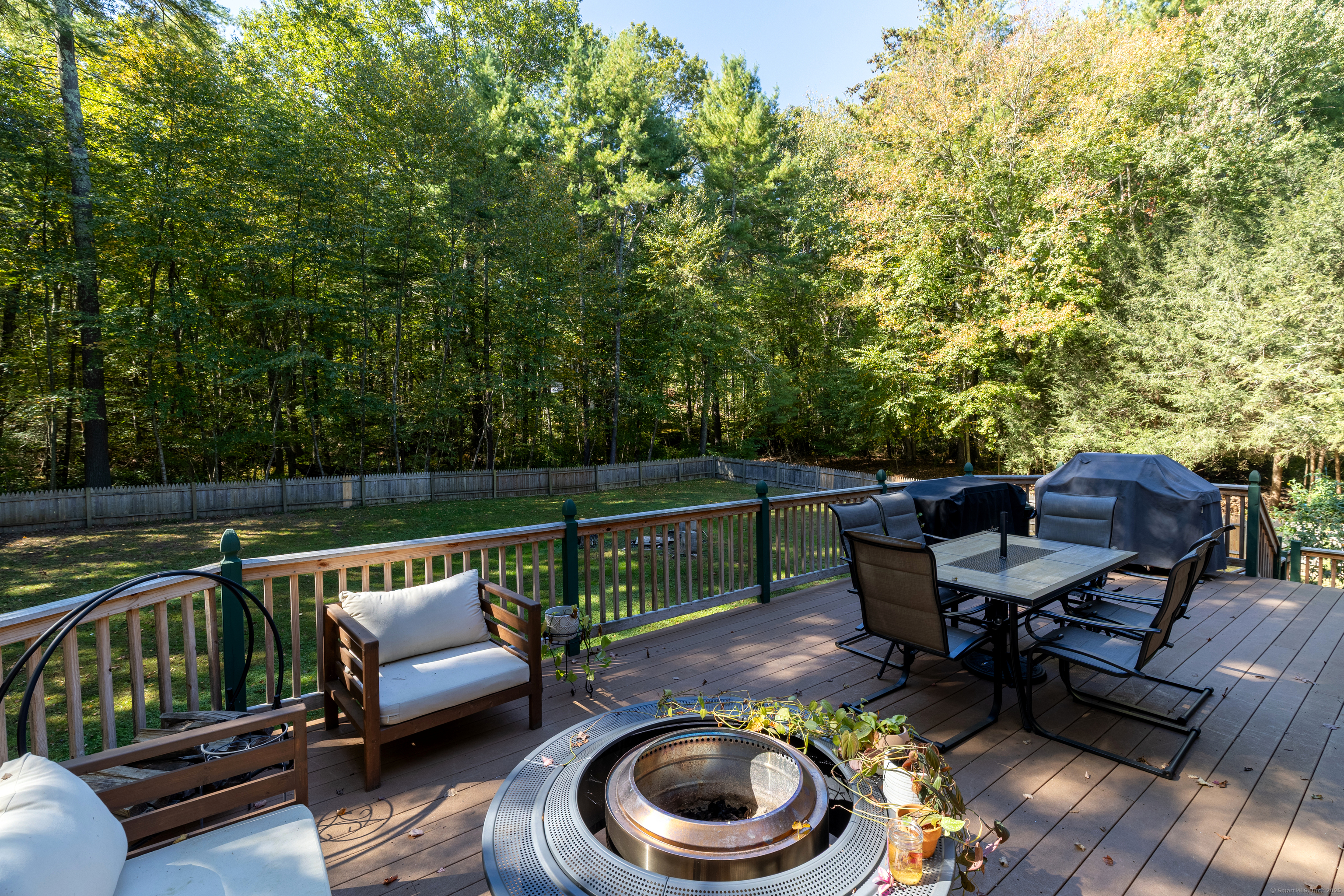 48 Quailcrest Road East Lyme, CT 06333 - Photo 28 of 31 a view of a roof deck with furniture