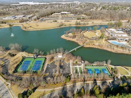 a view of lake with mountain
