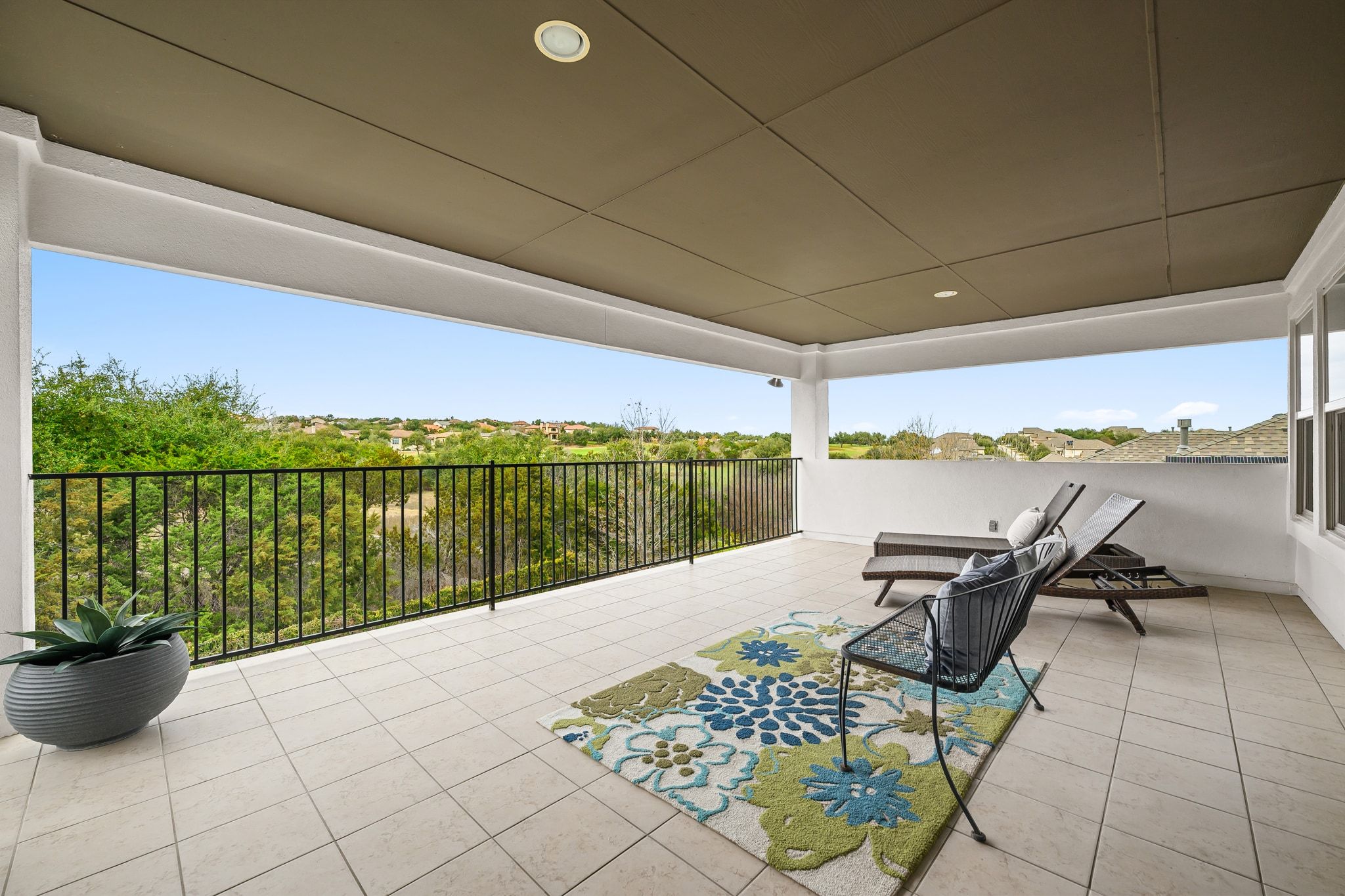 4609 Gallego Circle Austin, TX 78738 - Photo 19 of 40 A second-story balcony that overlooks the pool and Falconhead golf course.