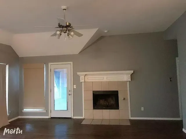 a view of wooden floor