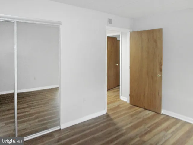 a view of wooden floor in a room