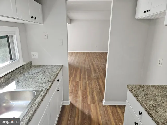 a view of wooden floor in a room