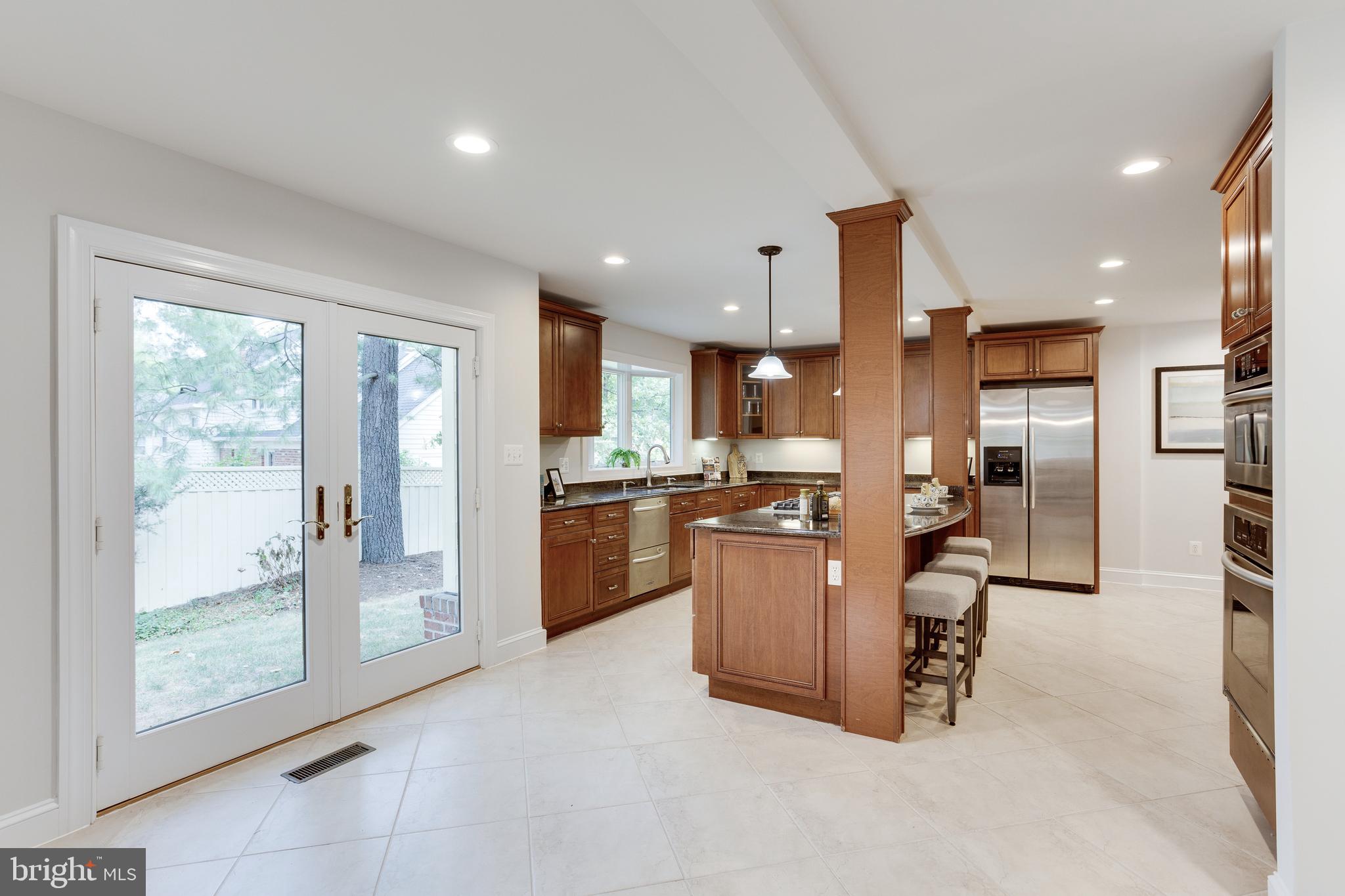 1913 Foxhall Road McLean, VA 22101 - Photo 14 of 61 Spacious Kitchen with Eat-In Area