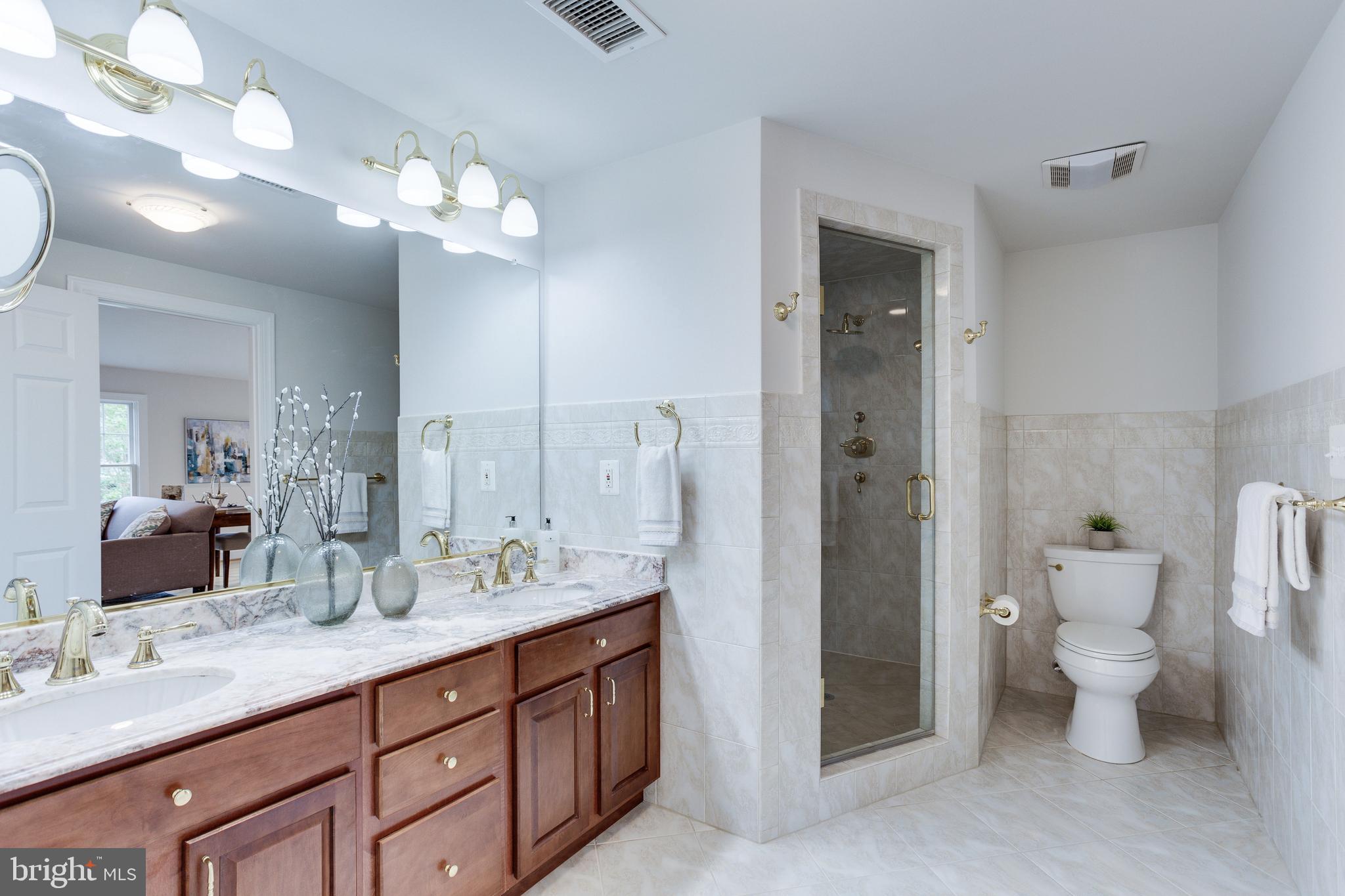 1913 Foxhall Road McLean, VA 22101 - Photo 48 of 61 Upper Level Master Bath