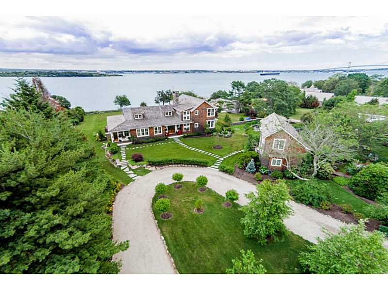 320 East Shore Road Jamestown, RI 02835 - Photo 1 of 25 Aerial View.