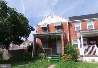 3496 Dunhaven Road Baltimore, MD 21222 - Photo 9 of 10 front view of house with a yard