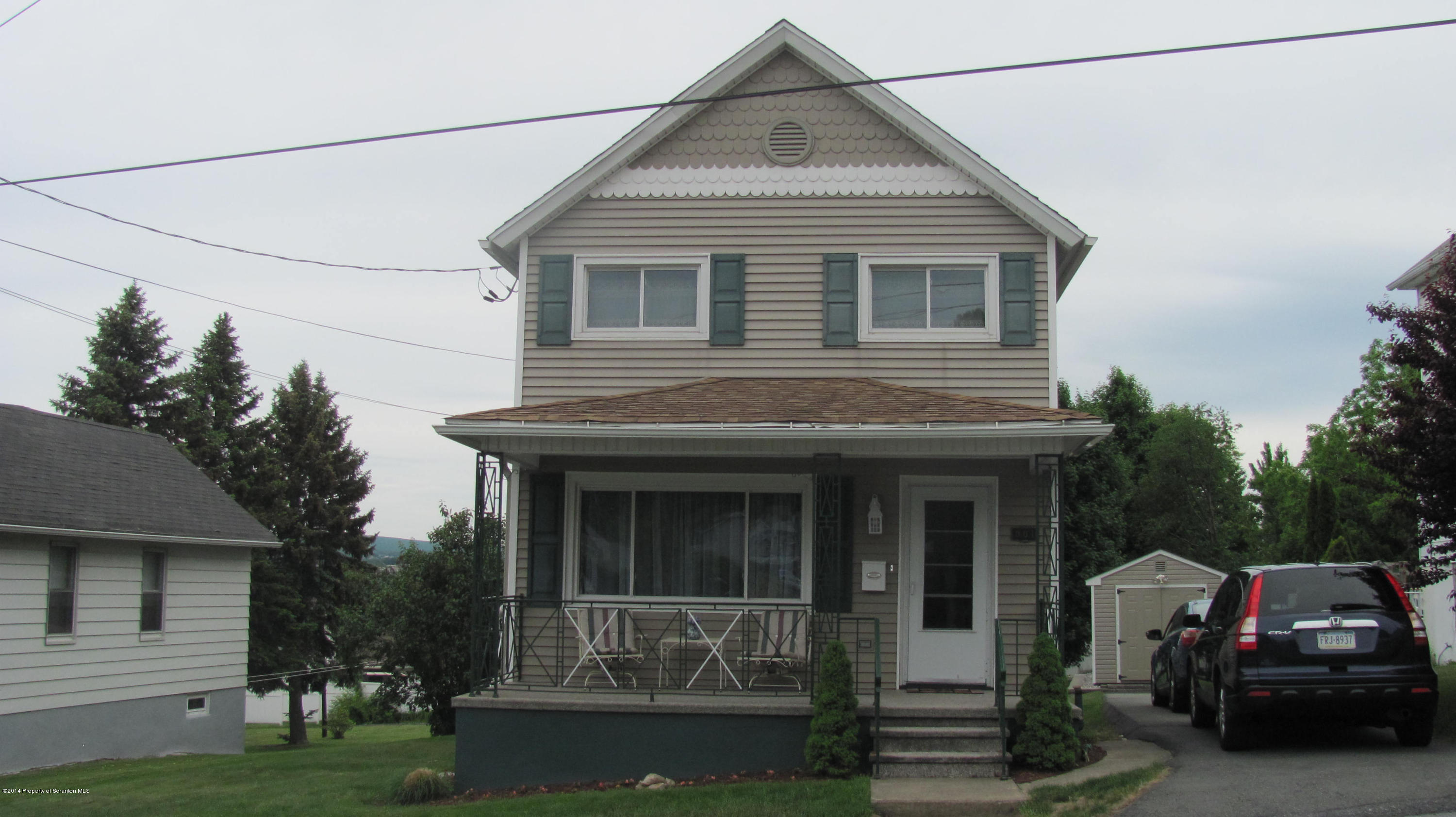 901 Scott Road Dickson City, PA 18519 - Photo 24 of 24 a view of a house with a yard