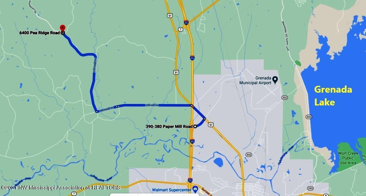6401 Pea Ridge Road Grenada, MS 38901 - Photo 4 of 10 Map 2